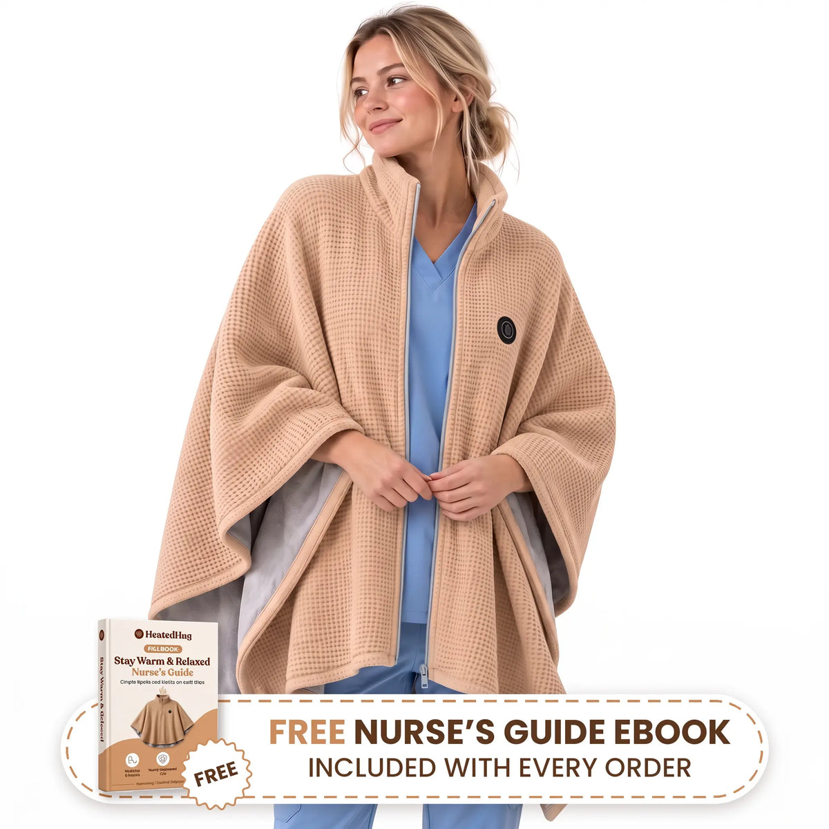 HeatedHug™ Zip Up Blanket
