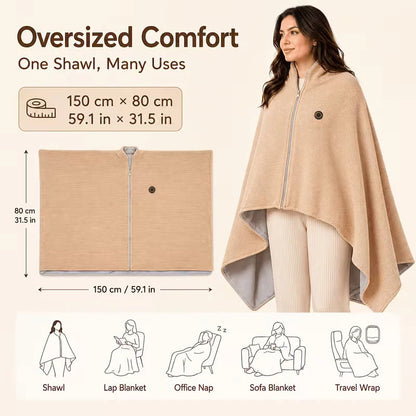 HeatedHug™ Zip Up Blanket